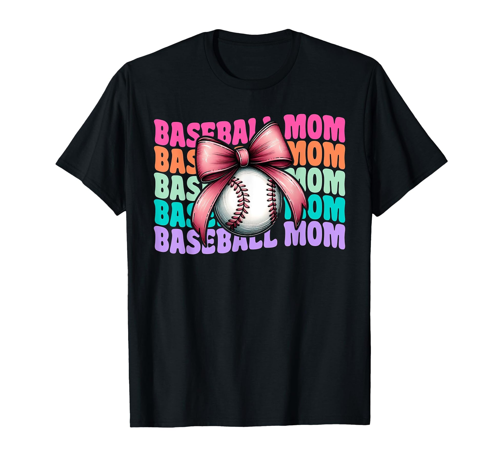 Baseball Mom Baseball Mama Mothers Day T-Shirt - Aesthetic Graphic Unisex - T-Shirt, Sweatshirt, Hoodie