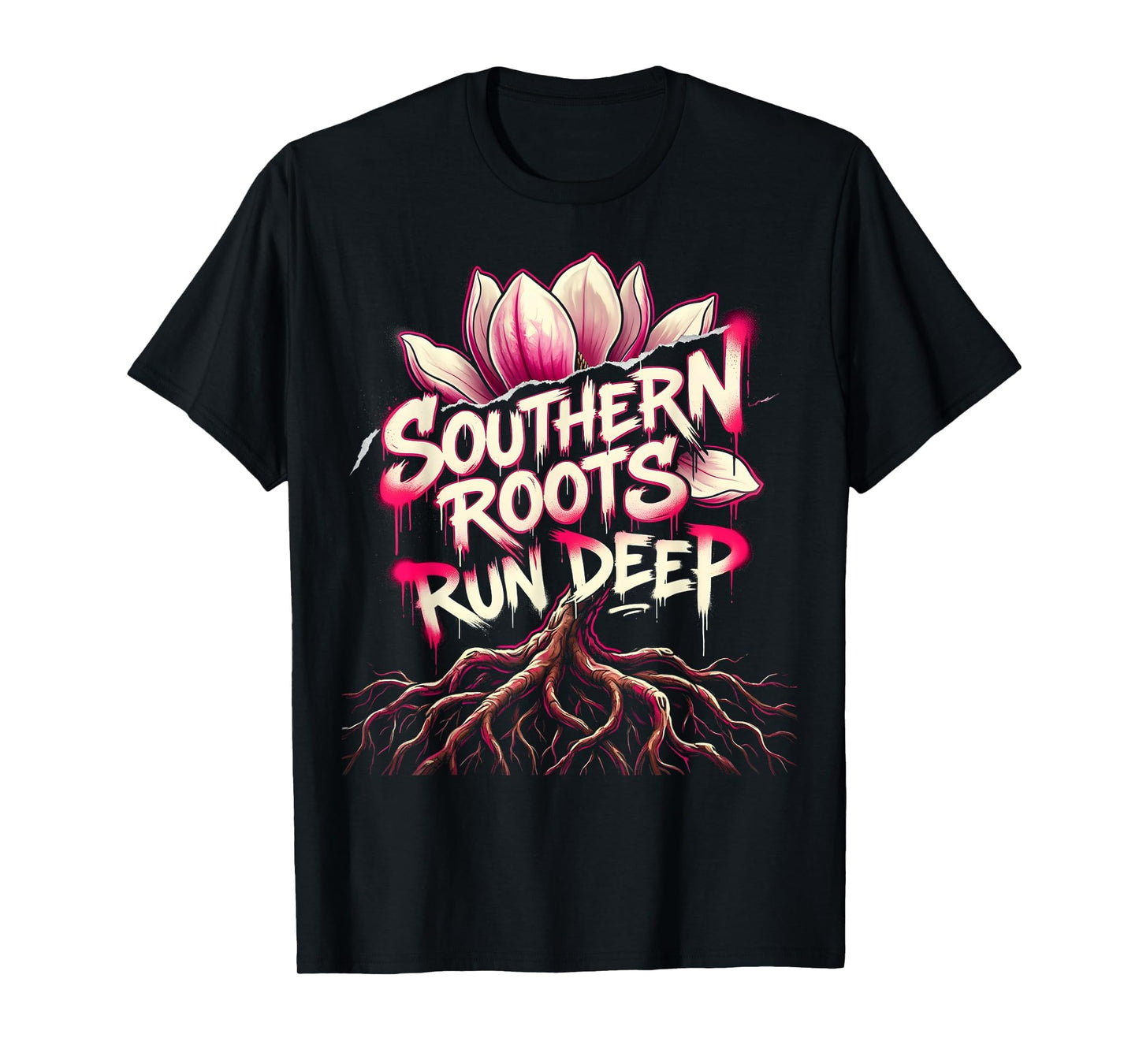 Southern Roots Run Deep Womens Pride T-Shirt - Custom Art Print Men Women - T-Shirt, Sweatshirt, Hoodie