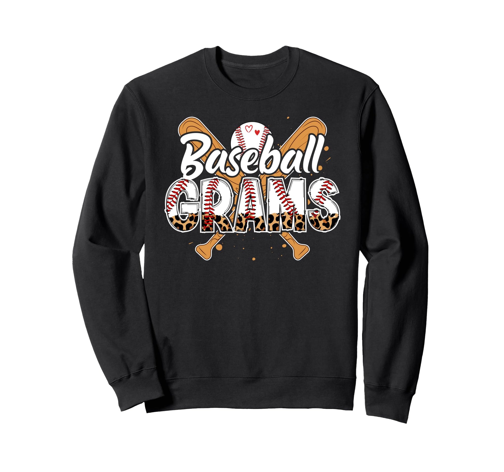 Baseball Grams Leopard Grams Baseball Sweatshirt - Minimalist Print Unisex - T-Shirt, Sweatshirt, Hoodie