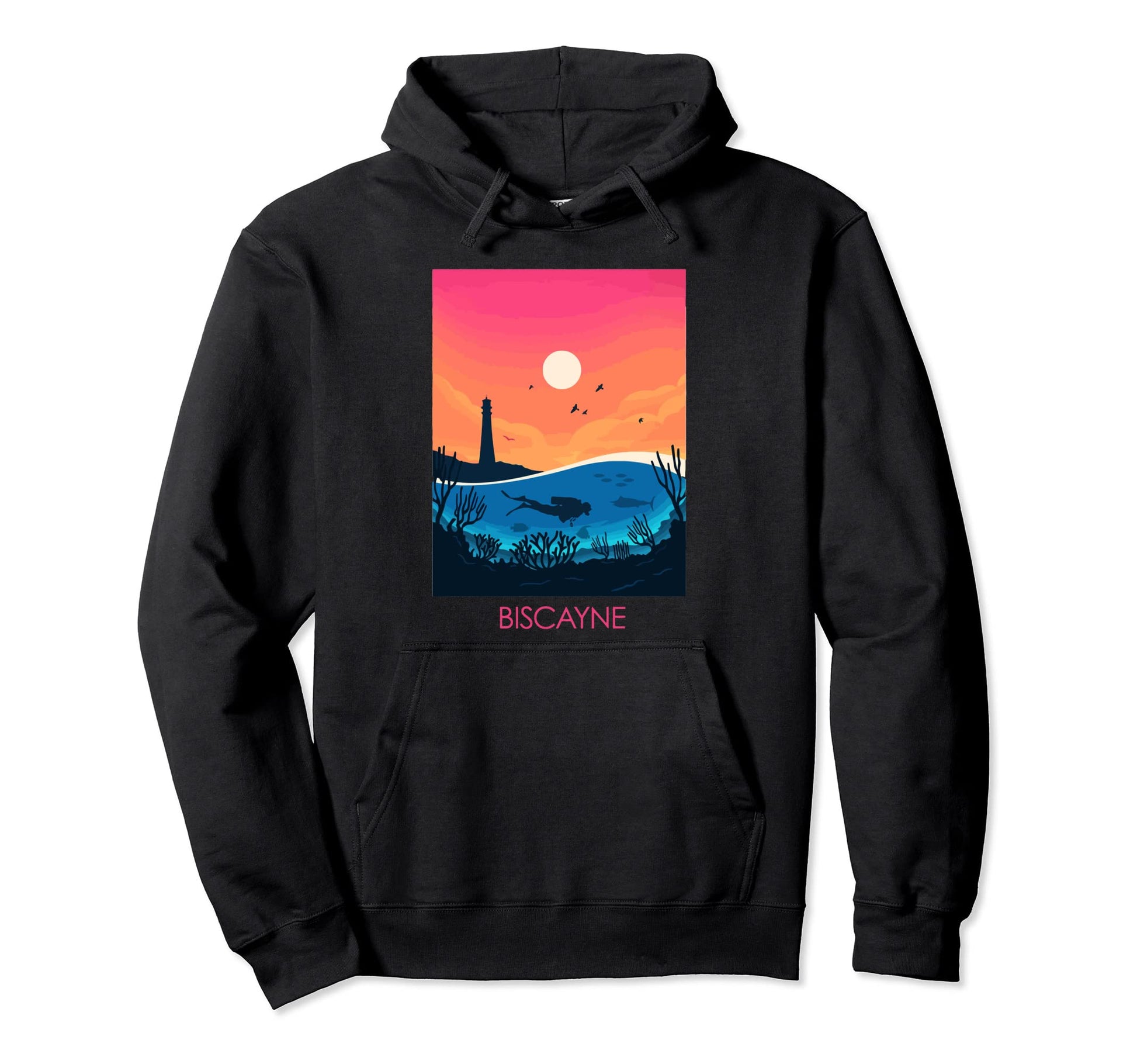 Biscayne National Park Florida Keys Hoodie - Aesthetic Graphic Men Women - T-Shirt, Sweatshirt, Hoodie