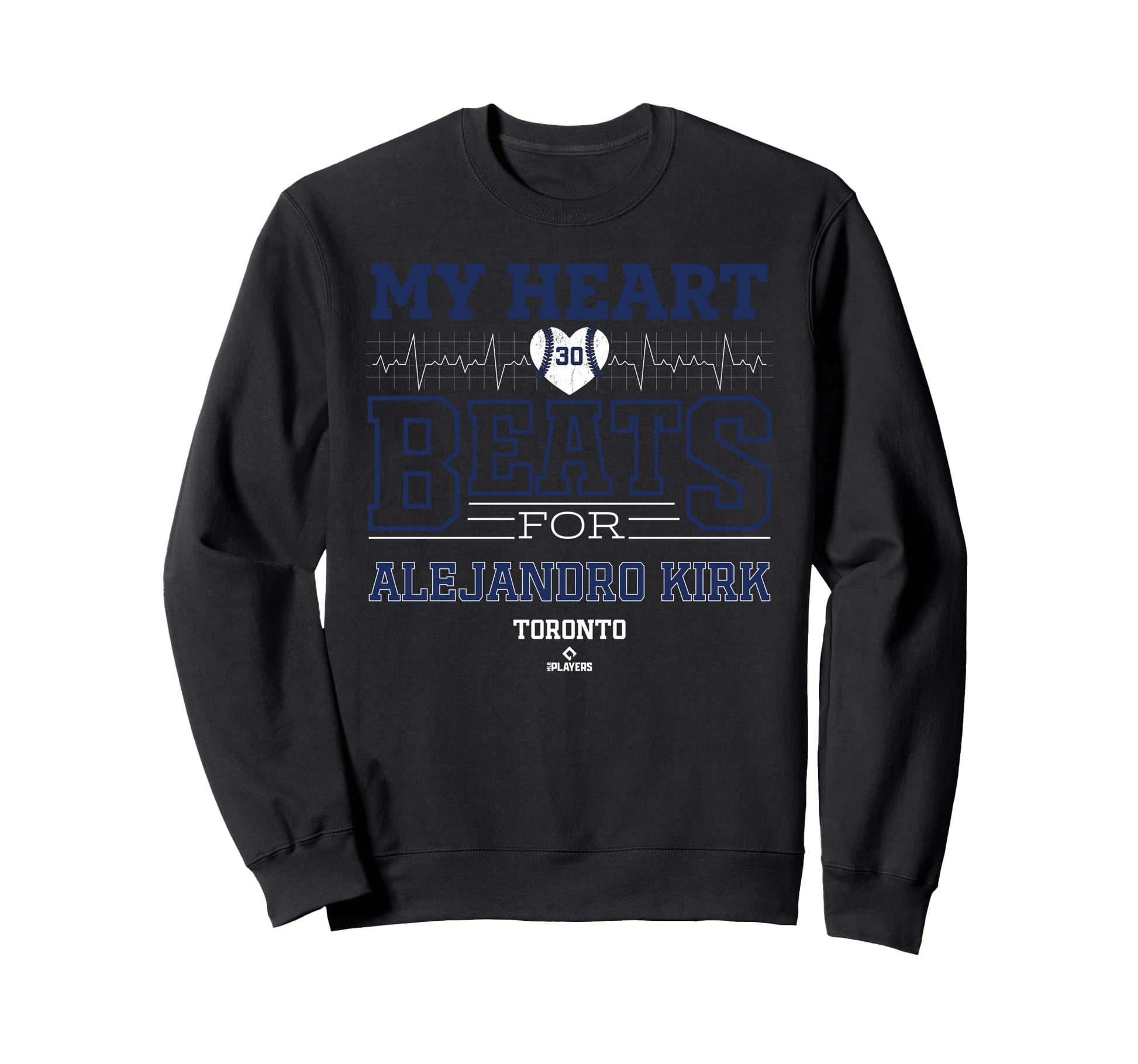 My Heart Beats Alejandro Kirk Sweatshirt - Aesthetic Graphic Unisex - T-Shirt, Sweatshirt, Hoodie