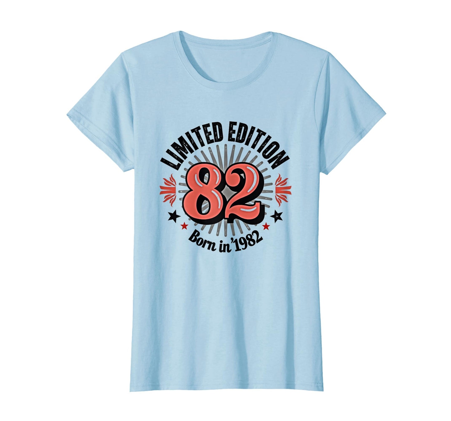 82 Birthday Gift Born 1982 T-Shirt - Minimalist Print Men Women - T-Shirt, Sweatshirt, Hoodie