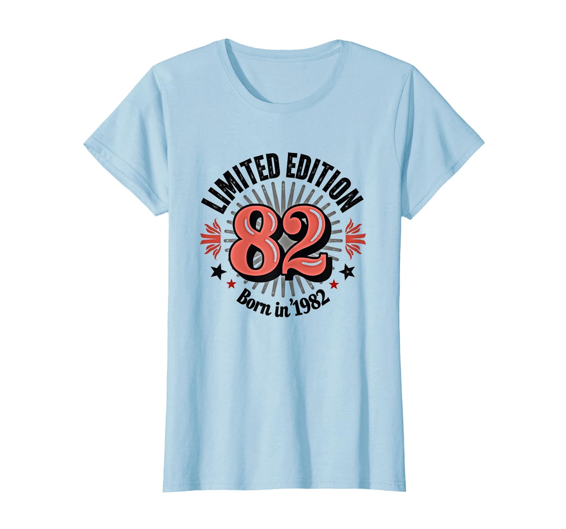 82 Birthday Gift Born 1982 T-Shirt - Minimalist Print Men Women - T-Shirt, Sweatshirt, Hoodie