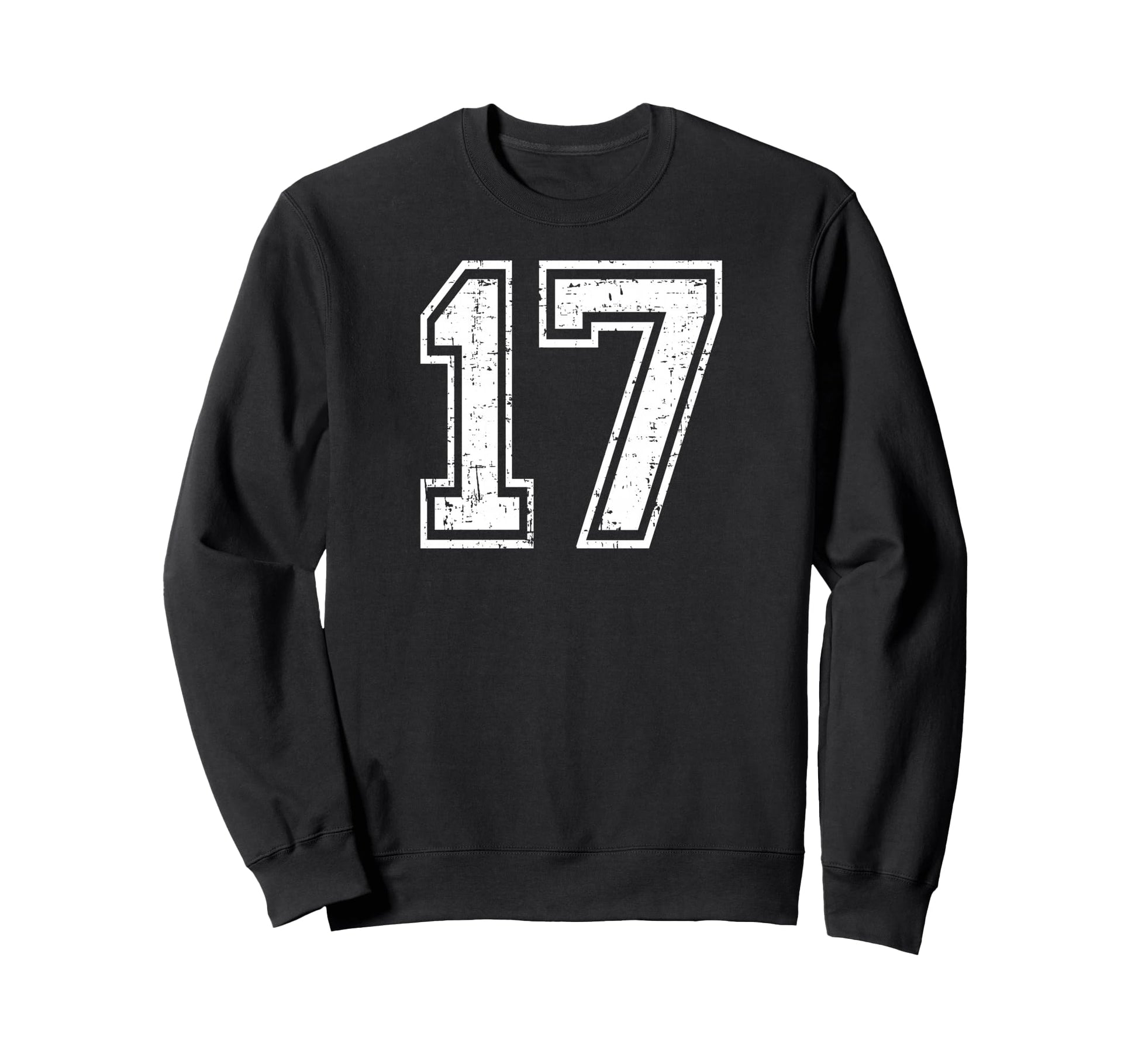 17 Number Seventeen Team Sports Sweatshirt - Graphic Print Men Women - T-Shirt, Sweatshirt, Hoodie