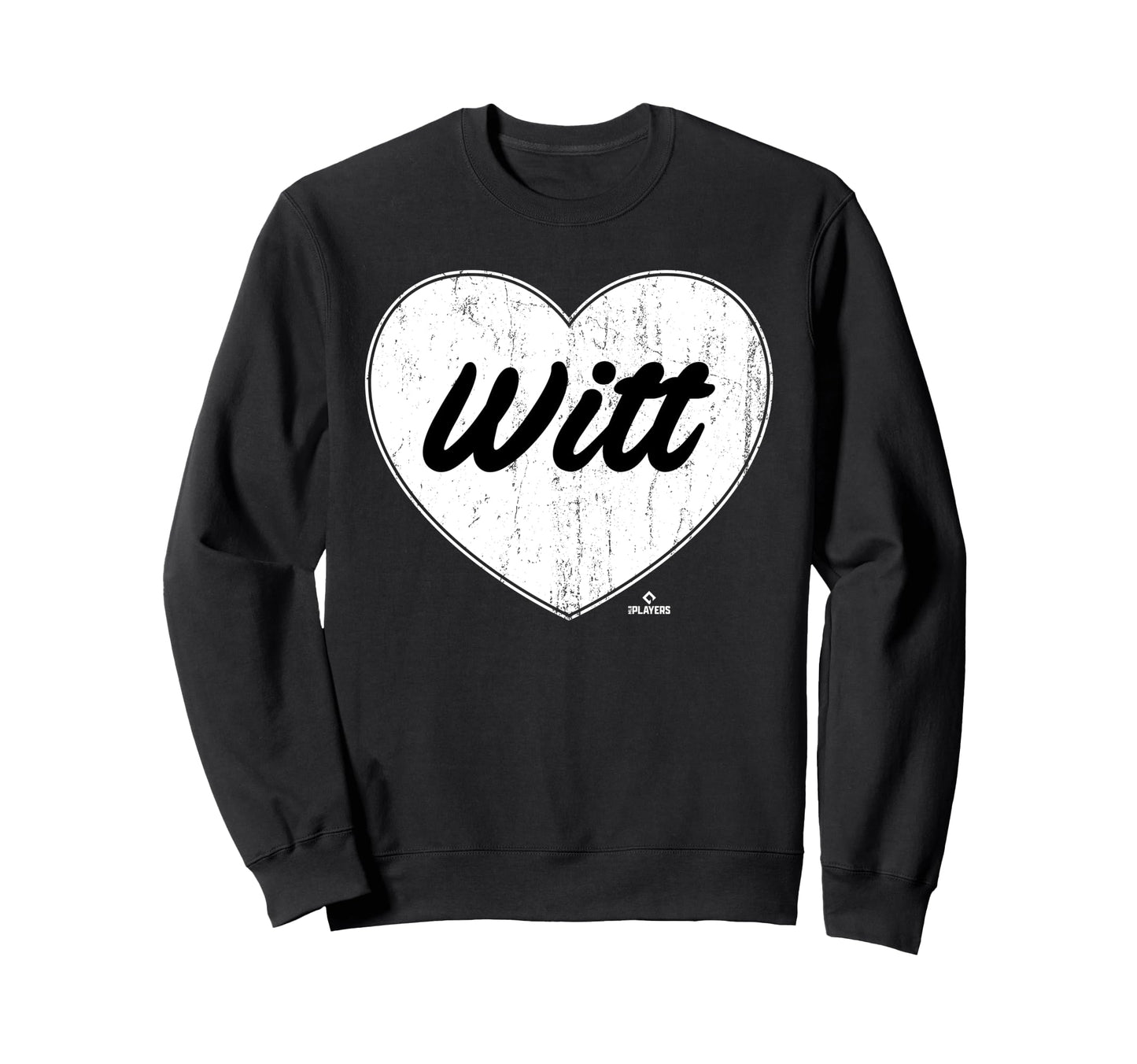 Distressed Heart Paul Witt Prospect Sweatshirt - Unique Graphic Men Women - T-Shirt, Sweatshirt, Hoodie