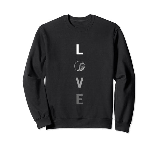 Baseball Baseball Players Or Fans Sweatshirt - Minimalist Print for Adults - T-Shirt, Sweatshirt, Hoodie