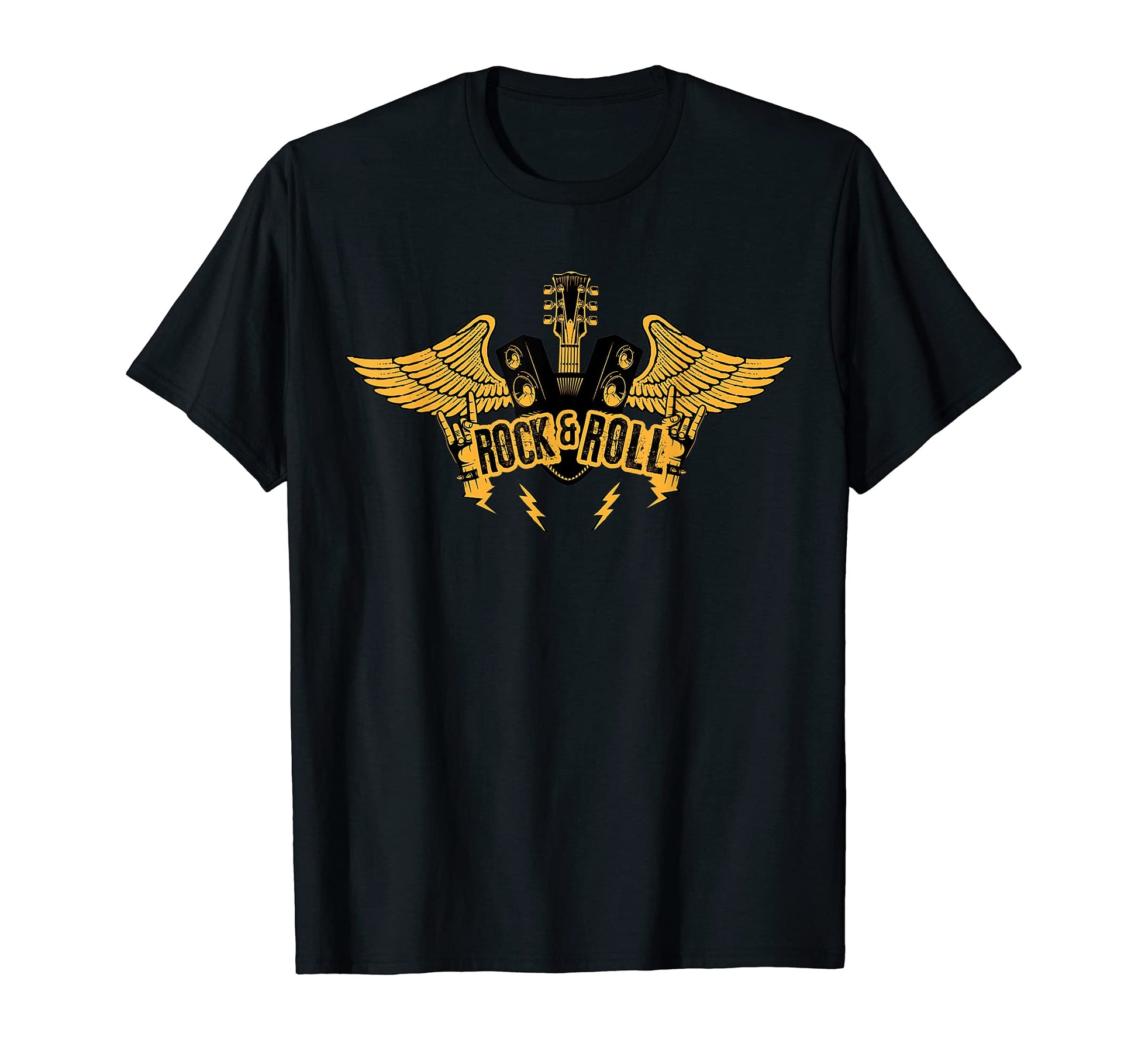 Rock Roll Music Rock Band Guitarist T-Shirt - Casual Everyday Wear Unisex - T-Shirt, Sweatshirt, Hoodie