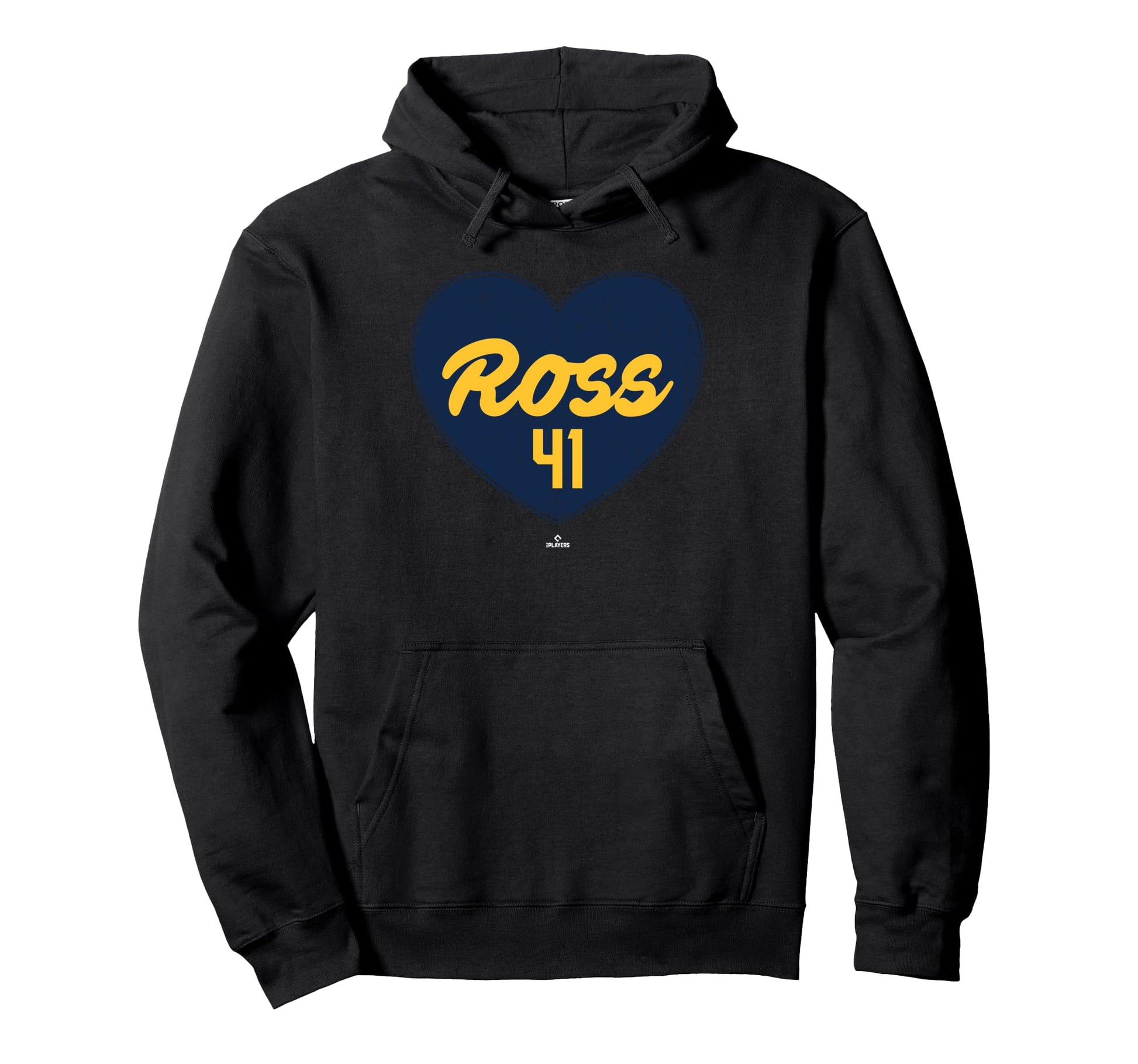 Distressed Heart Joe Ross Milwaukee Hoodie - Novelty Apparel for Adults - T-Shirt, Sweatshirt, Hoodie