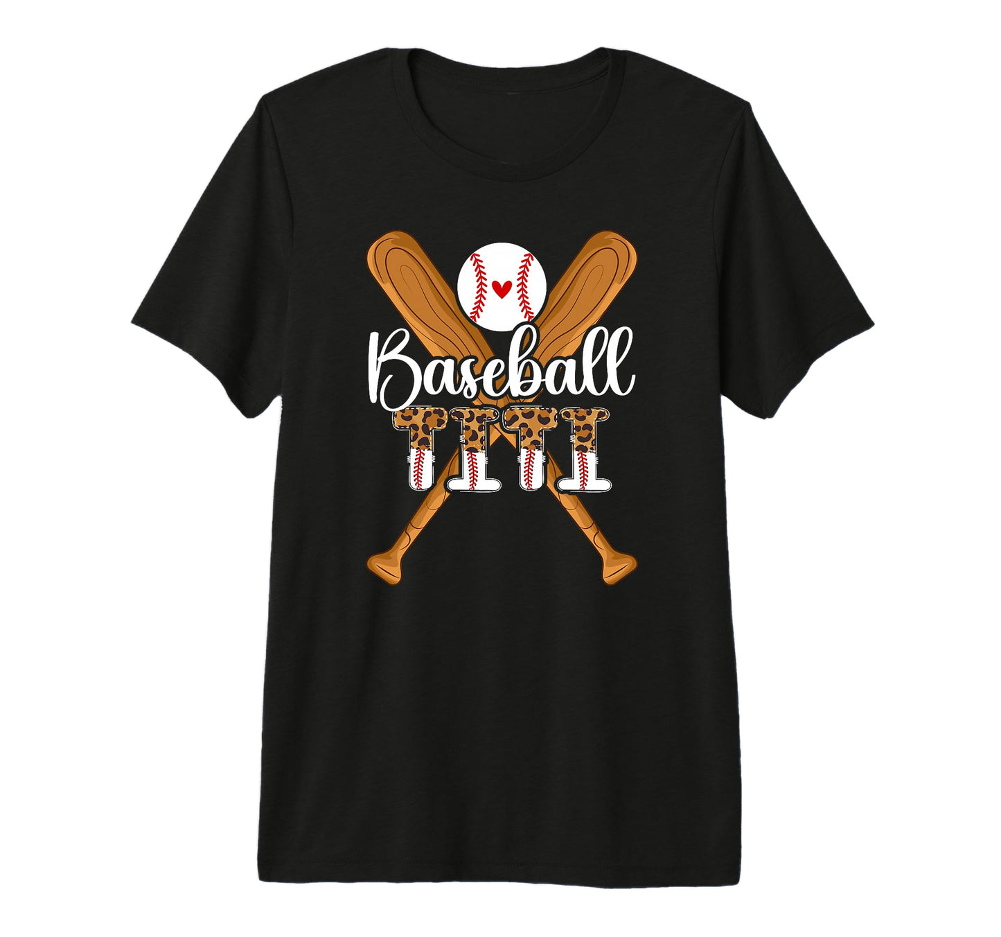 Baseball Titi Leopard Titi Baseball T-Shirt - Custom Art Print Men Women - T-Shirt, Sweatshirt, Hoodie