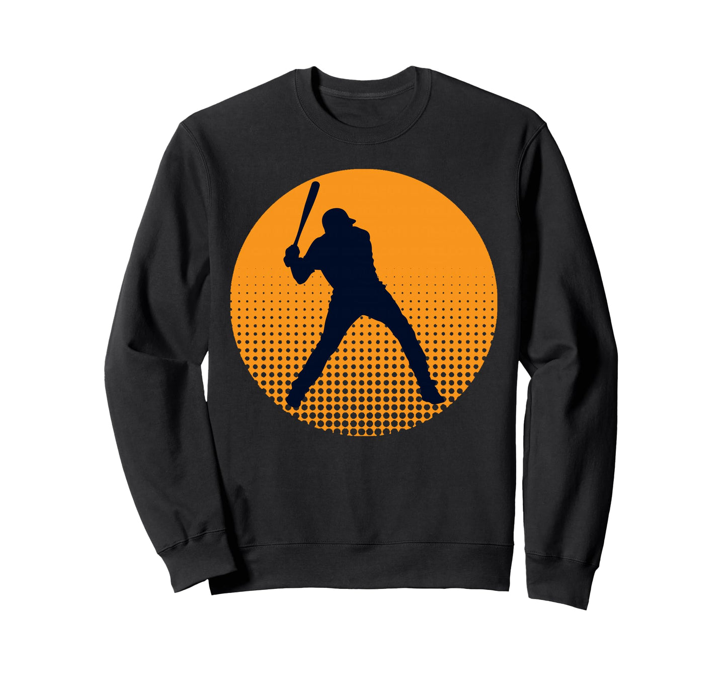 Sunset Baseball Lover Gift Present Sweatshirt - Trendy Graphic Men Women - T-Shirt, Sweatshirt, Hoodie