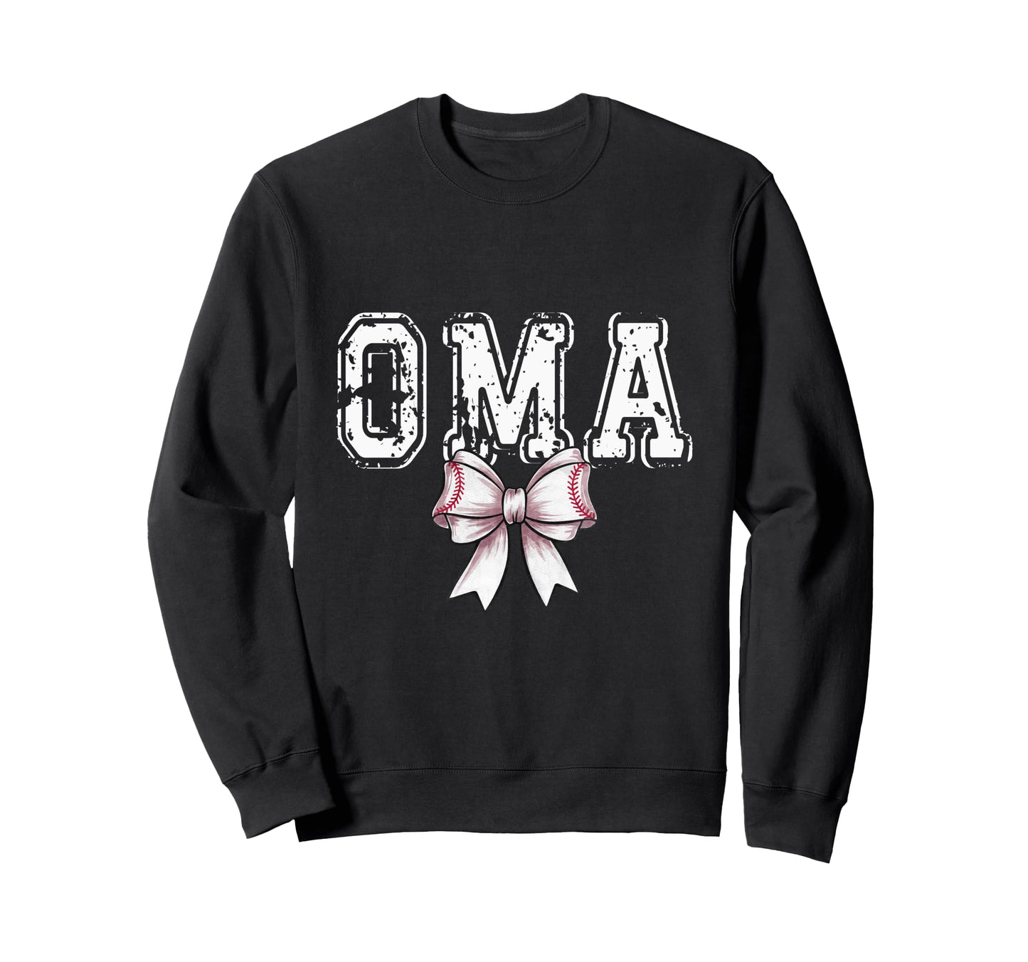 Coquette Baseball Oma Spirit Sweatshirt - Trendy Graphic Unisex - T-Shirt, Sweatshirt, Hoodie
