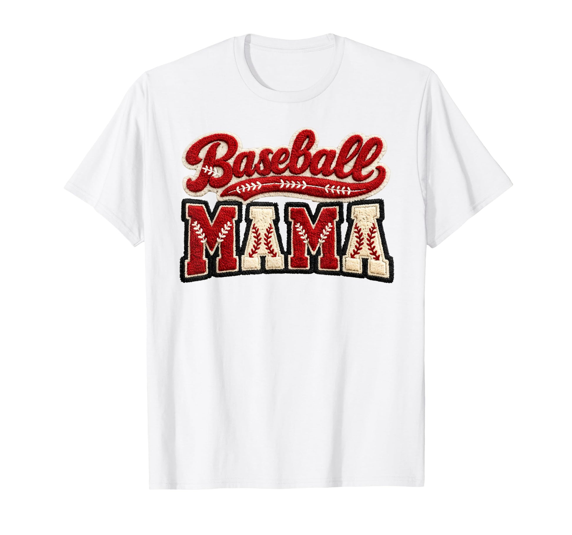 Baseball Mama Leopard Sports Mom T-Shirt - Aesthetic Graphic for Adults - T-Shirt, Sweatshirt, Hoodie