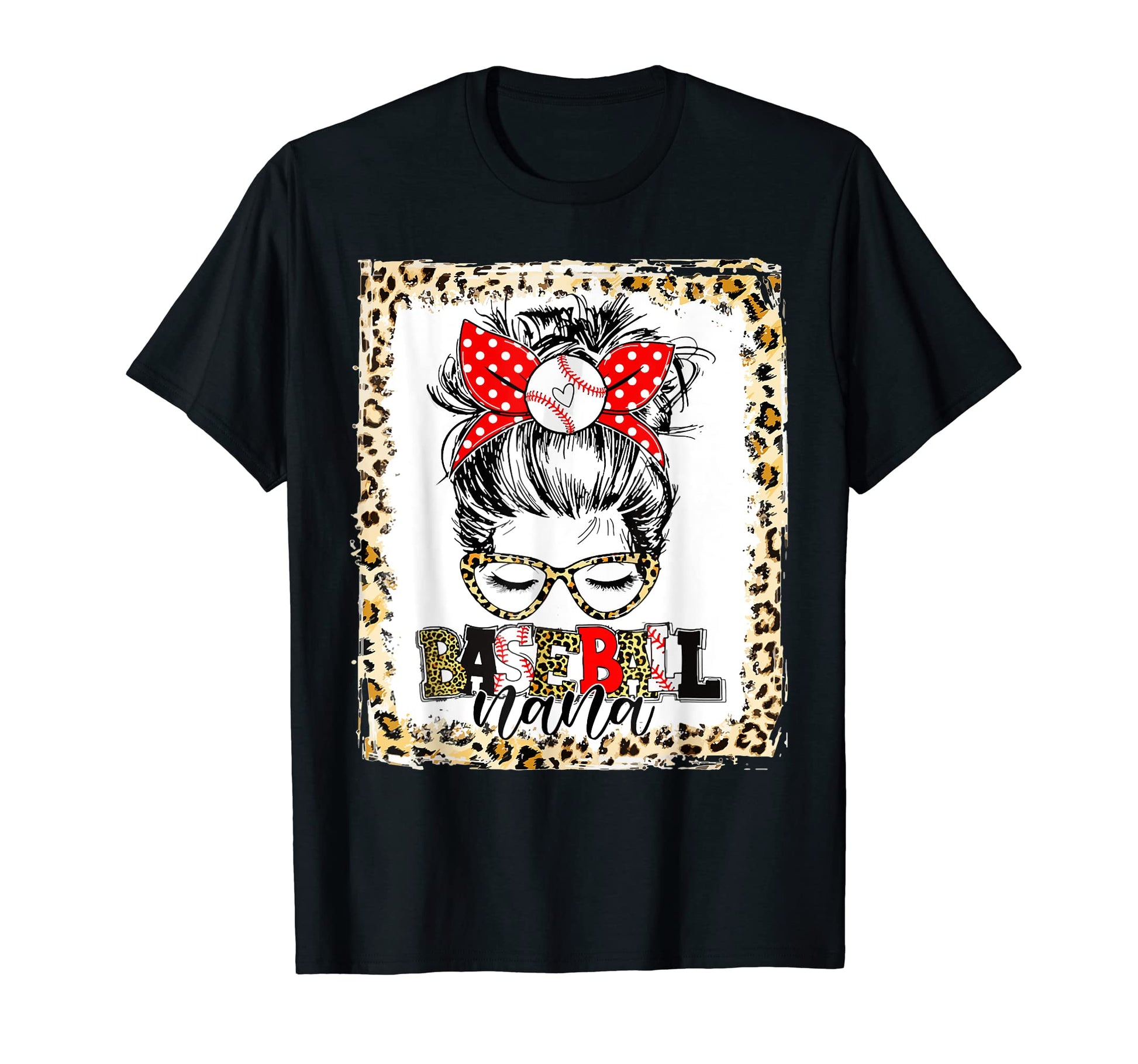 Baseball Nana Funny Baseball Lovers T-Shirt - Unique Graphic Unisex - T-Shirt, Sweatshirt, Hoodie