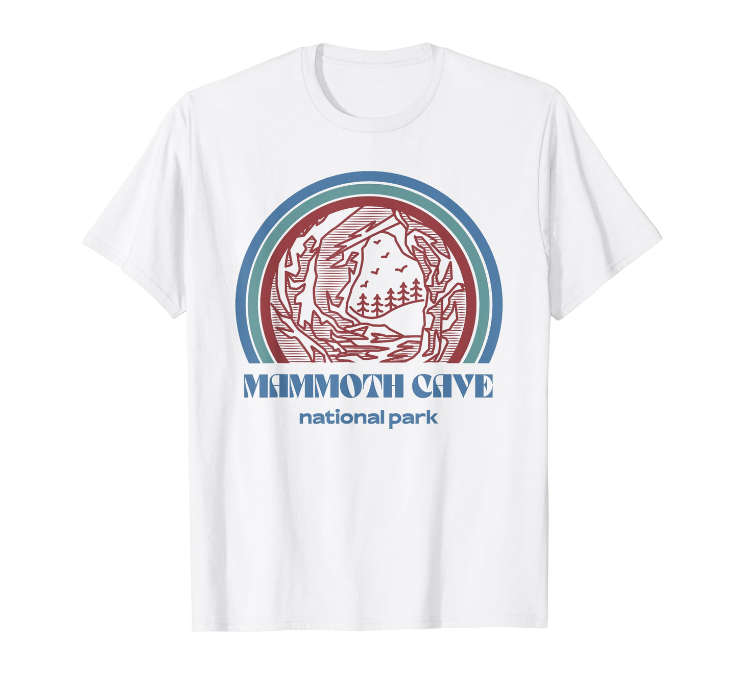 Mammoth Cave National Park Outdoor T-Shirt - Unique Graphic for Adults - T-Shirt, Sweatshirt, Hoodie