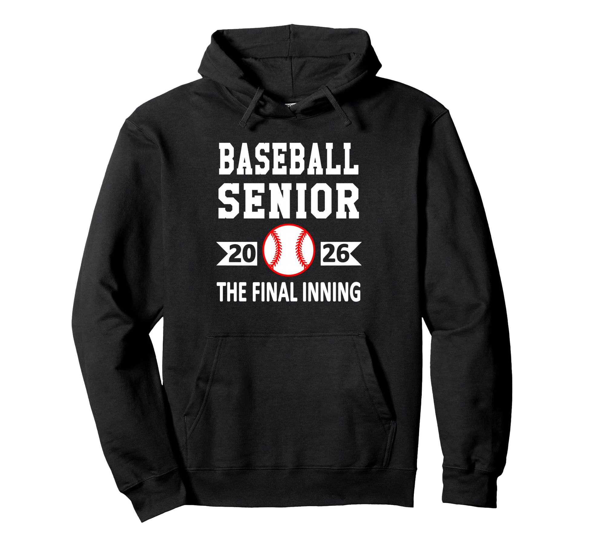 Senior Class 2026 Baseball Senior Night Hoodie - Graphic Print Men Women - T-Shirt, Sweatshirt, Hoodie
