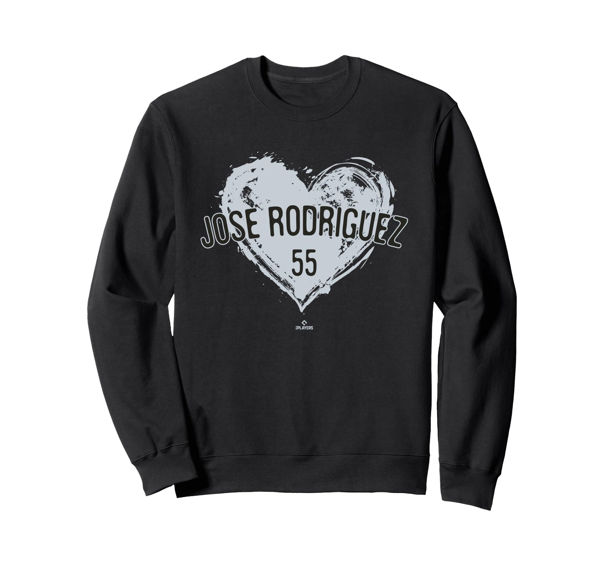 Distressed Heart Jose Rodriguez Sweatshirt - Trendy Graphic for Adults - T-Shirt, Sweatshirt, Hoodie
