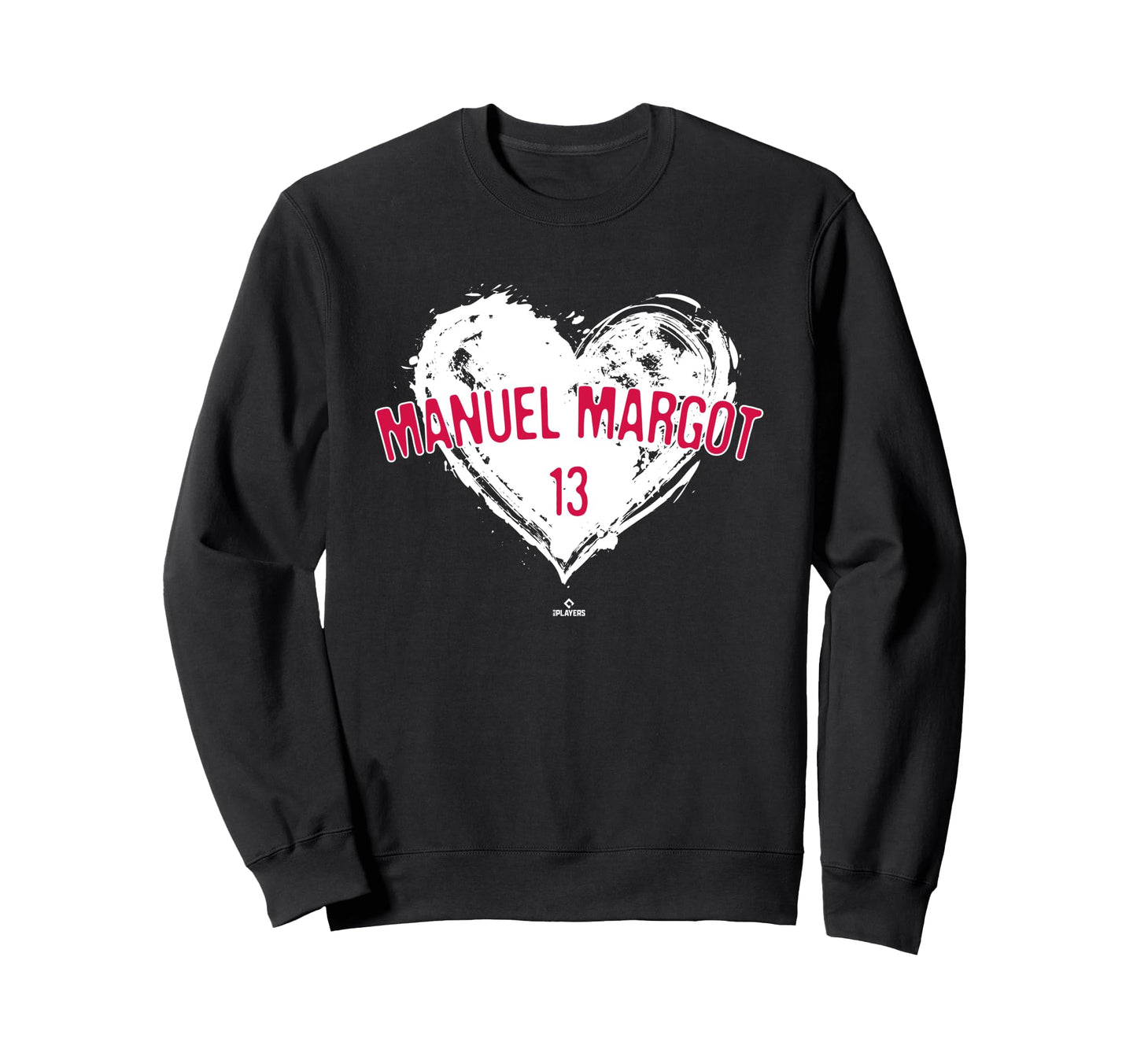 Distressed Heart Manuel Margot Sweatshirt - Streetwear Style Unisex - T-Shirt, Sweatshirt, Hoodie