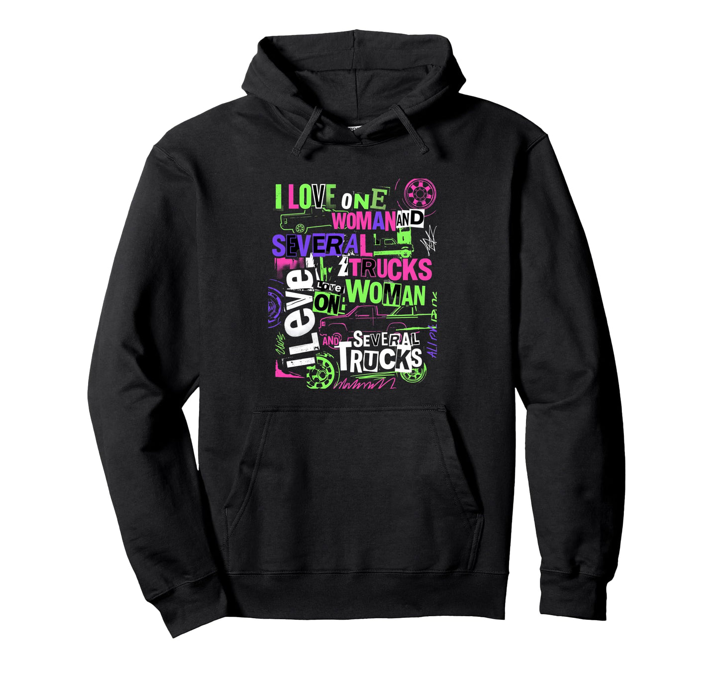Funny Truck Lover Automotive Mechanic Dad Hoodie - Streetwear Style Unisex - T-Shirt, Sweatshirt, Hoodie