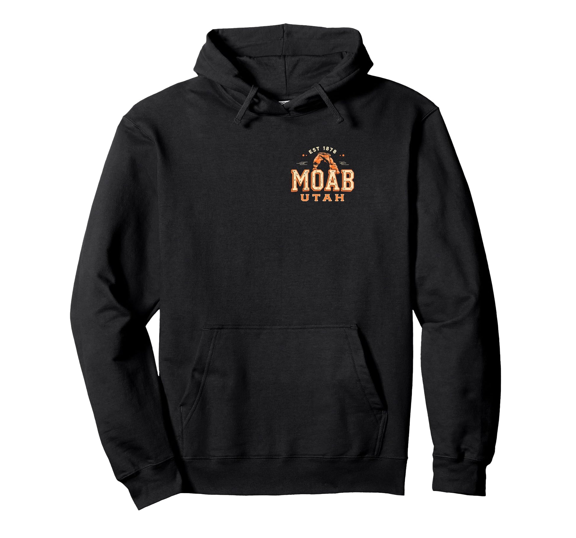 Moab Utah Arches Est 1878 National Hoodie - Aesthetic Graphic Men Women - T-Shirt, Sweatshirt, Hoodie