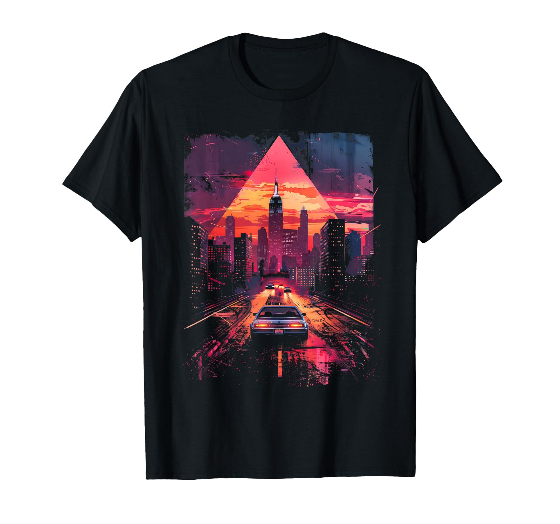 Car 1980S 1990S Retrowave Aesthetic T-Shirt - Casual Everyday Wear Unisex - T-Shirt, Sweatshirt, Hoodie