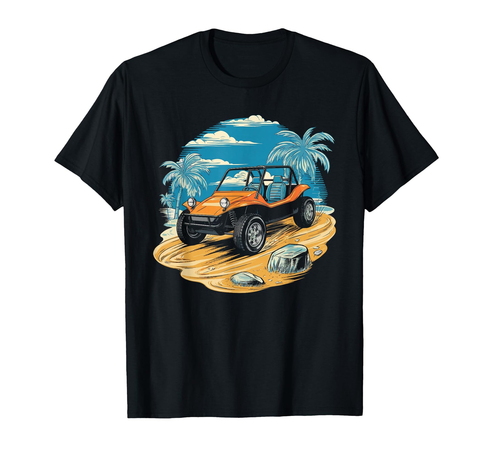 Dune Buggy Art T-Shirt - Trendy Graphic Men Women - T-Shirt, Sweatshirt, Hoodie