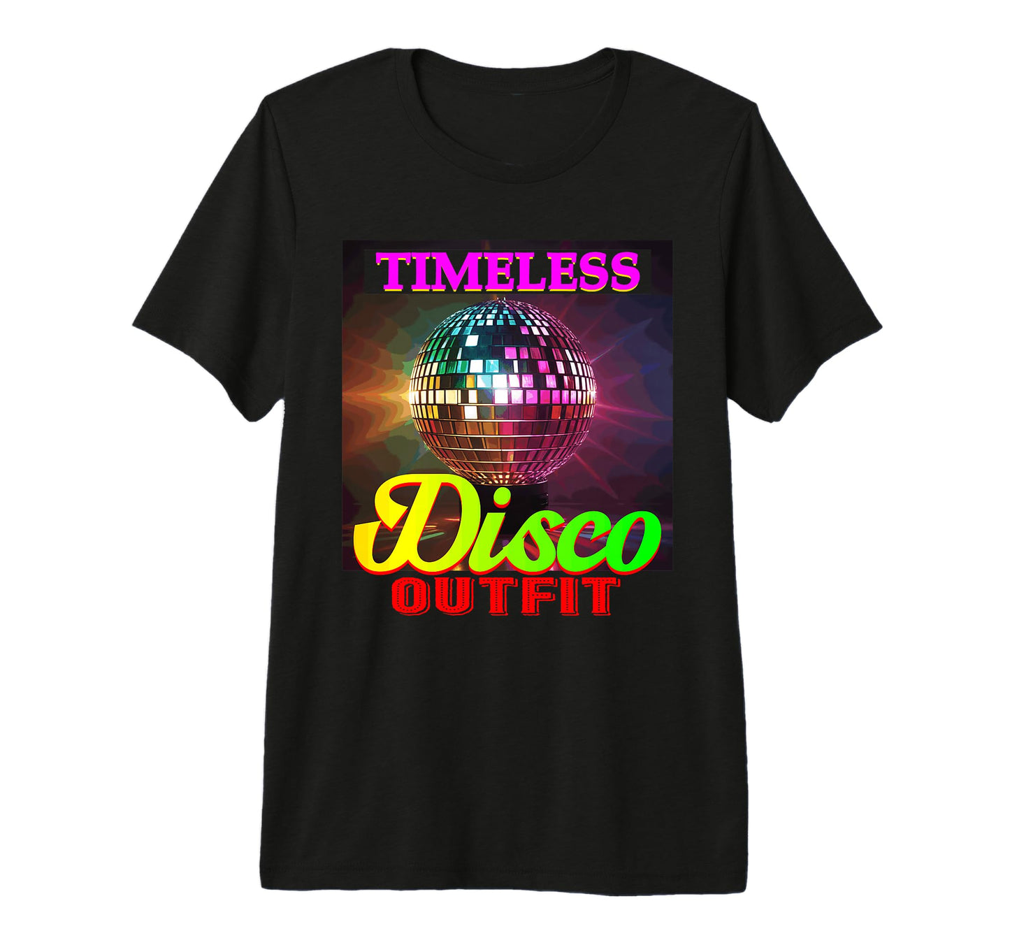 Disco Outfit Disco Party Accessories T-Shirt - Novelty Apparel Men Women - T-Shirt, Sweatshirt, Hoodie