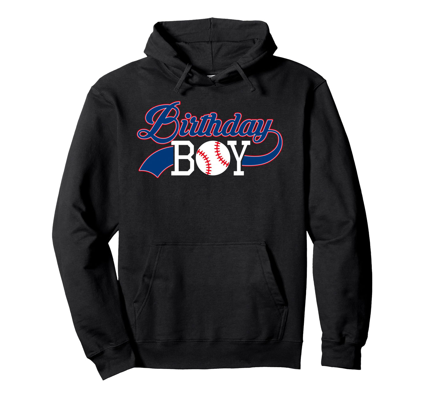 Birthday Baseball Theme Matching Party Hoodie - Trendy Graphic for Adults - T-Shirt, Sweatshirt, Hoodie