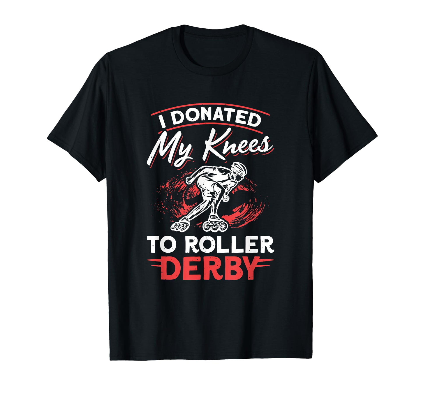 Roller Skater Skates Roller Skating T-Shirt - Unique Graphic for Adults - T-Shirt, Sweatshirt, Hoodie
