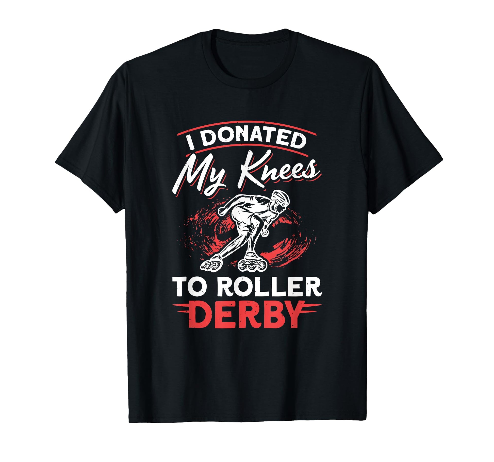 Roller Skater Skates Roller Skating T-Shirt - Unique Graphic for Adults - T-Shirt, Sweatshirt, Hoodie