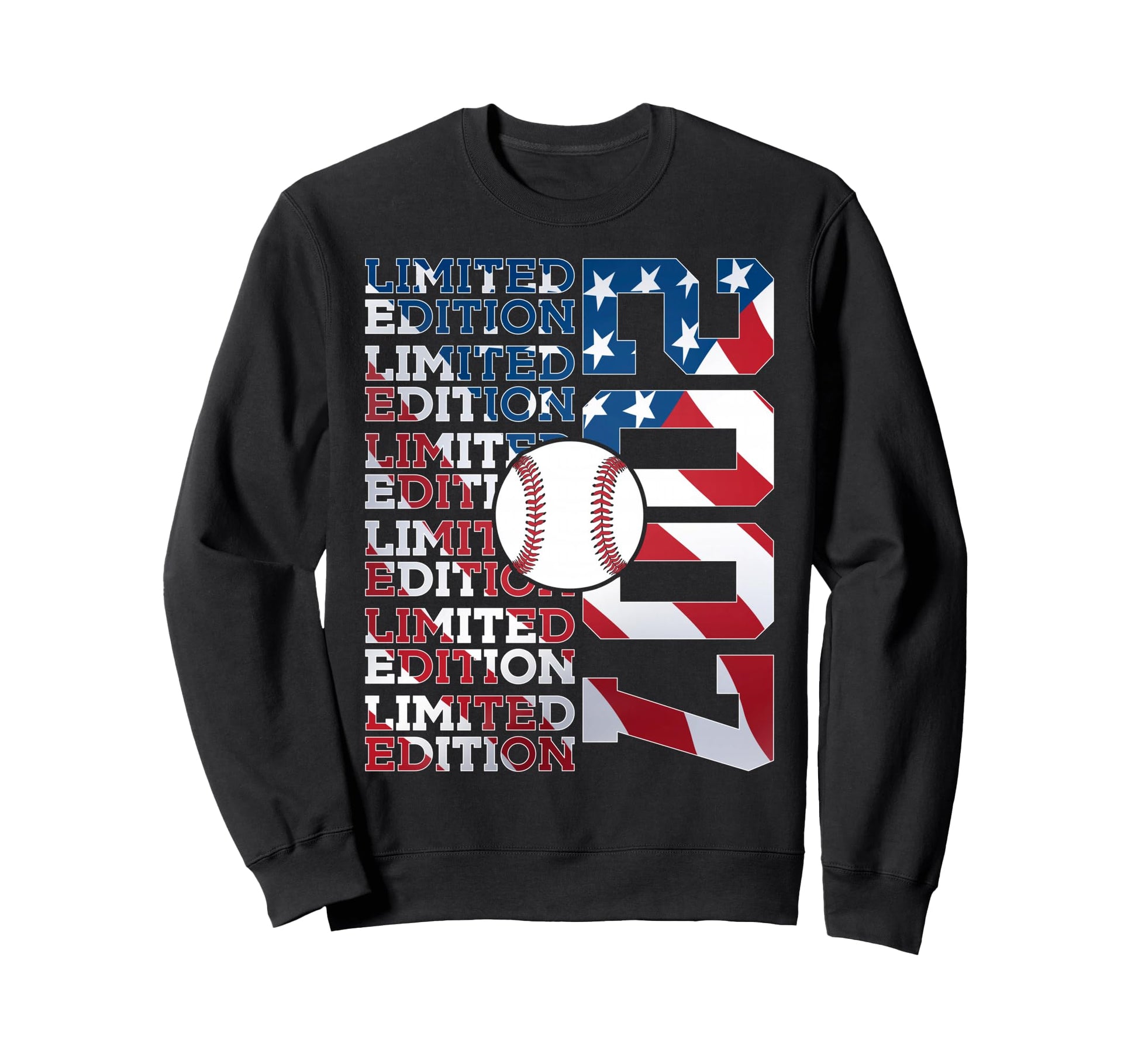 2007 Baseball 19Th Birthday Sweatshirt - Unique Graphic Unisex - T-Shirt, Sweatshirt, Hoodie