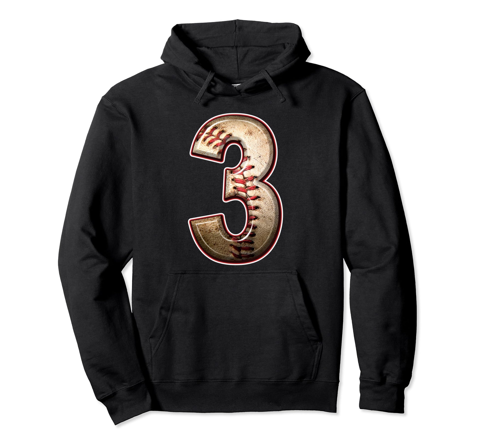 3 Years Old Baseball Player 3Rd Hoodie - Fun Novelty Design Men Women - T-Shirt, Sweatshirt, Hoodie