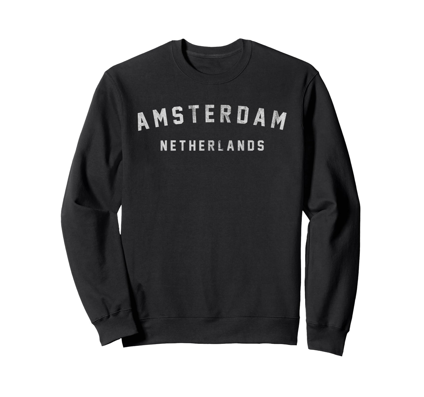Varsity Amsterdam Sweatshirt - Unique Graphic Unisex - T-Shirt, Sweatshirt, Hoodie