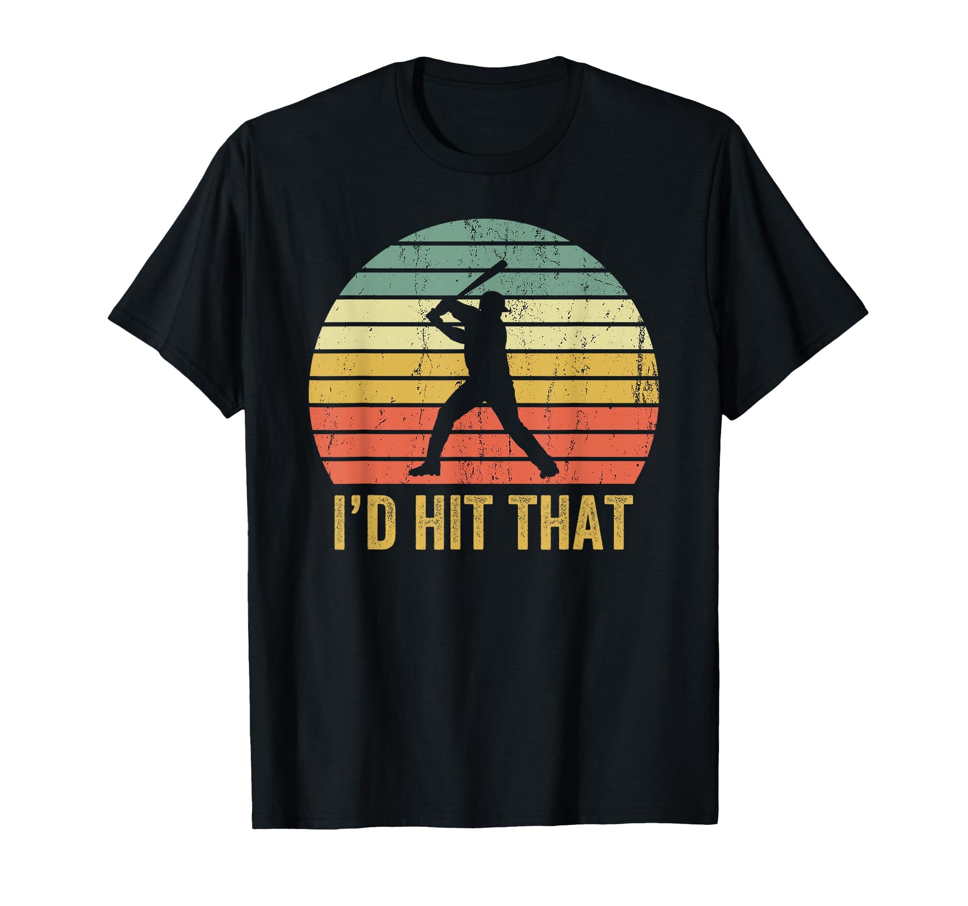Baseball Player Funny Id Hit That T-Shirt - Trendy Graphic for Adults - T-Shirt, Sweatshirt, Hoodie