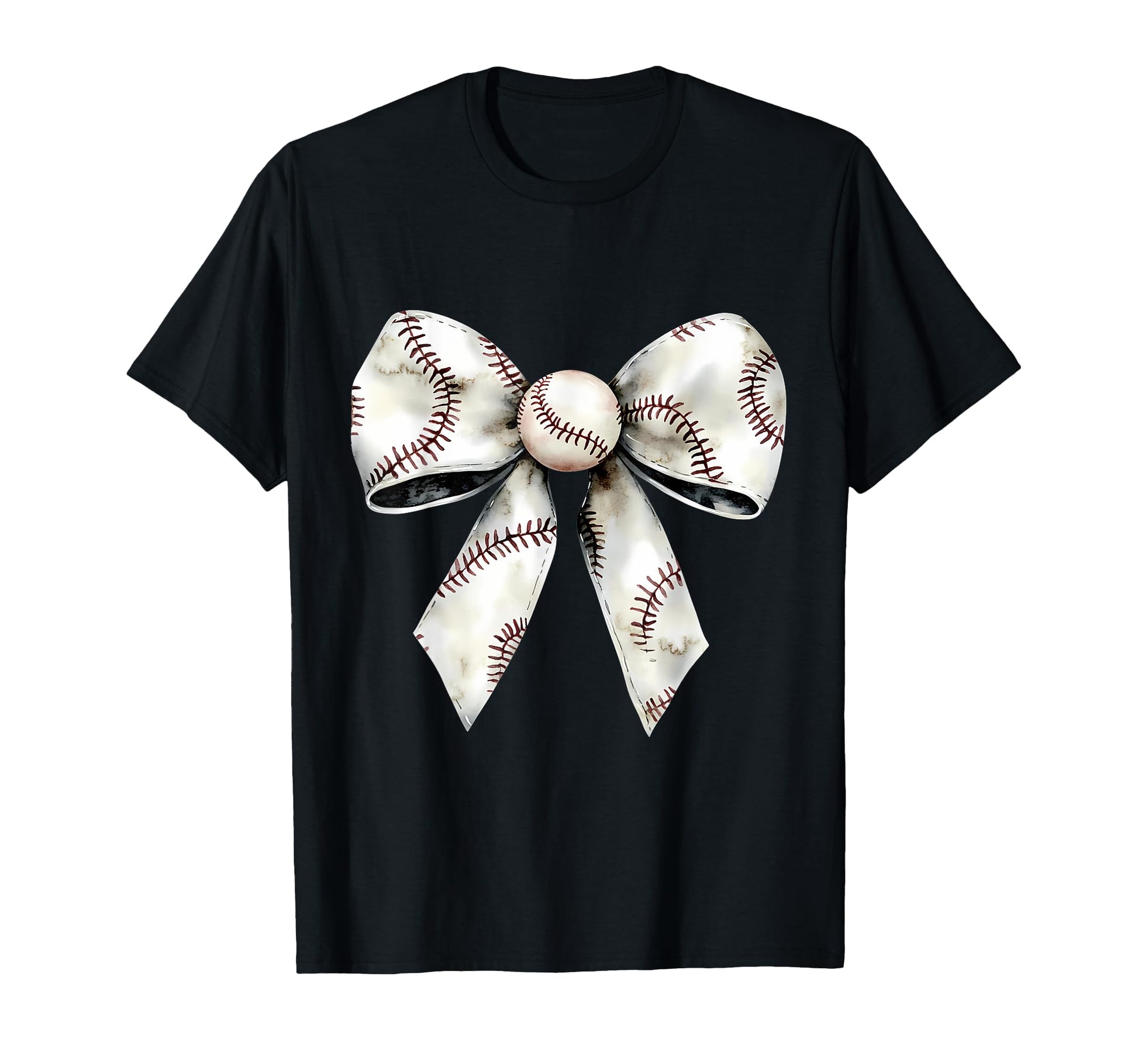 Baseball Coquette Bow Baseball Game T-Shirt - Aesthetic Graphic Unisex - T-Shirt, Sweatshirt, Hoodie