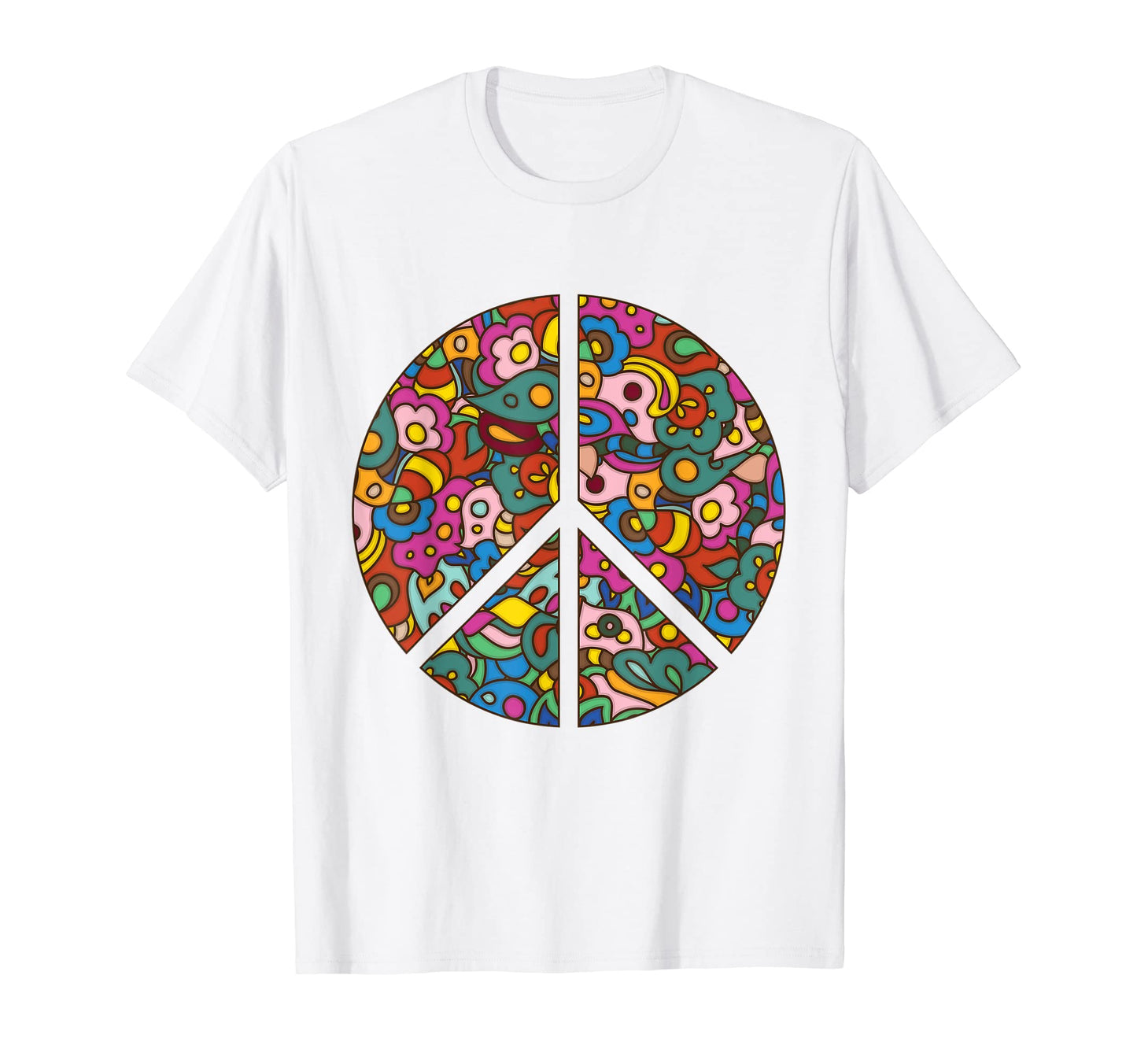Fun Brightly Colored Psychedelic T-Shirt - Aesthetic Graphic Men Women - T-Shirt, Sweatshirt, Hoodie