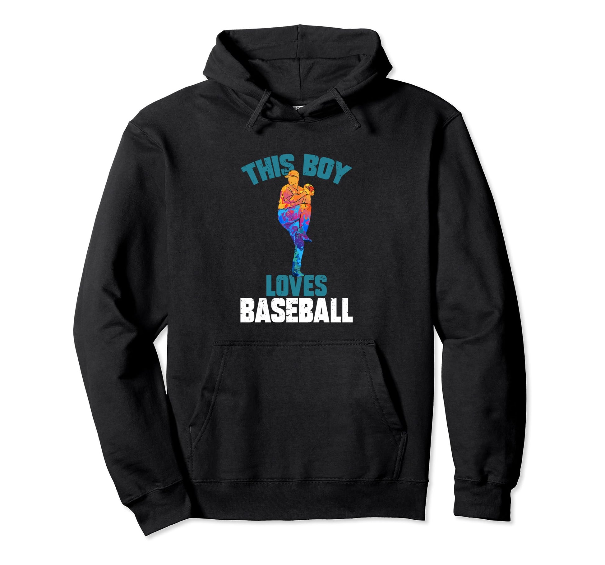 This Loves Baseball Funny Sport Hoodie - Streetwear Style Unisex - T-Shirt, Sweatshirt, Hoodie