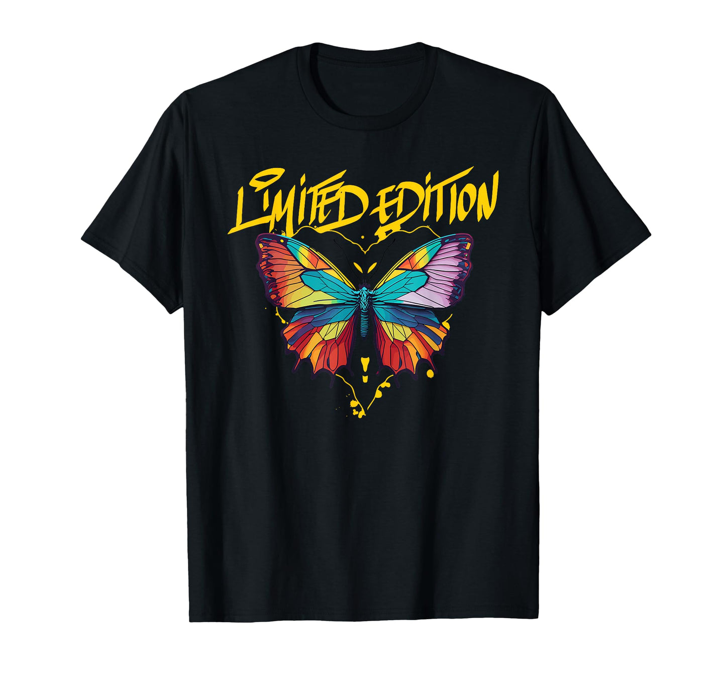 Butterfly Y2K Grunge Aesthetic T-Shirt - Fun Novelty Design Unisex - T-Shirt, Sweatshirt, Hoodie