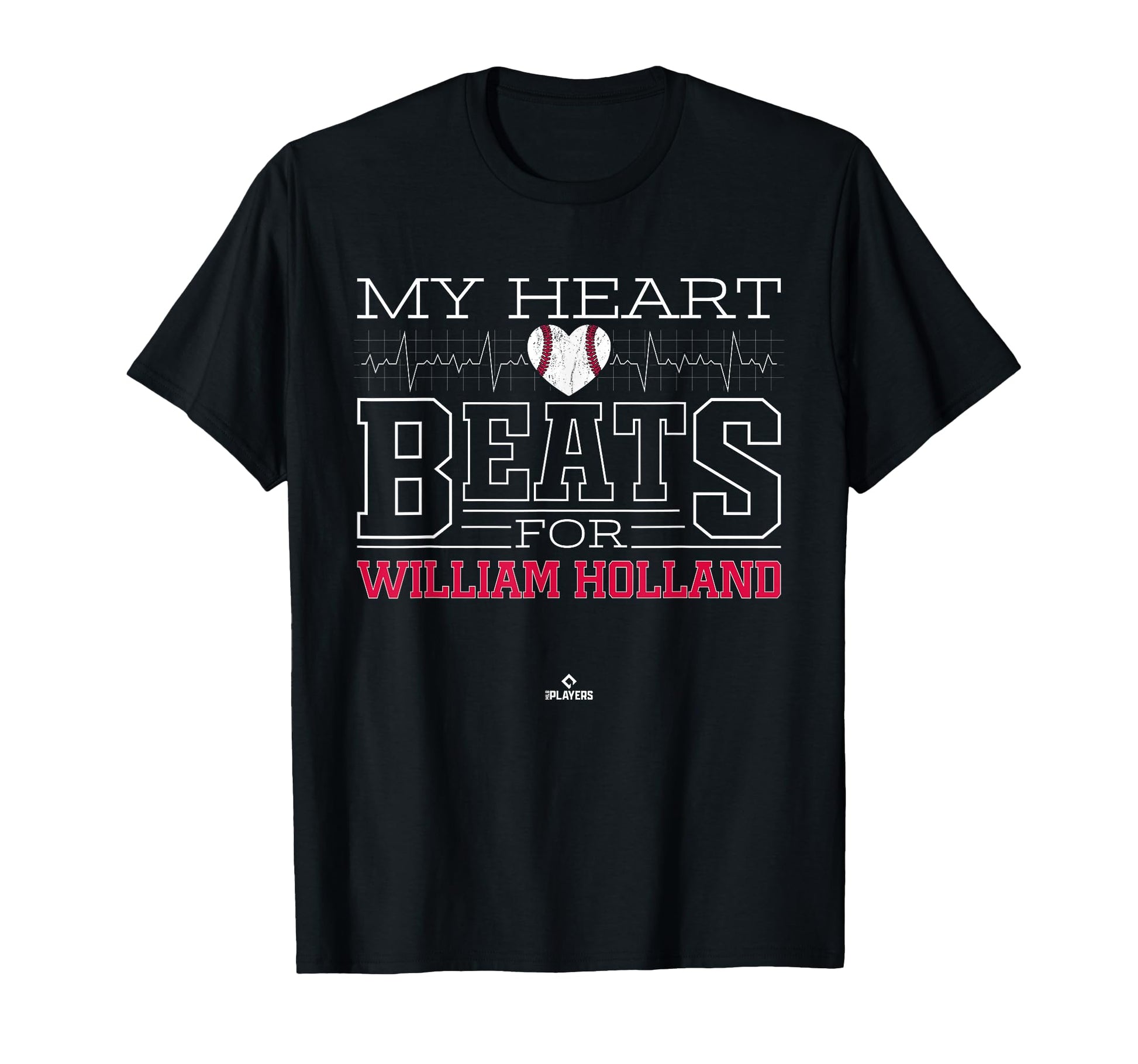My Heart Beats William Holland T-Shirt - Minimalist Print Men Women - T-Shirt, Sweatshirt, Hoodie