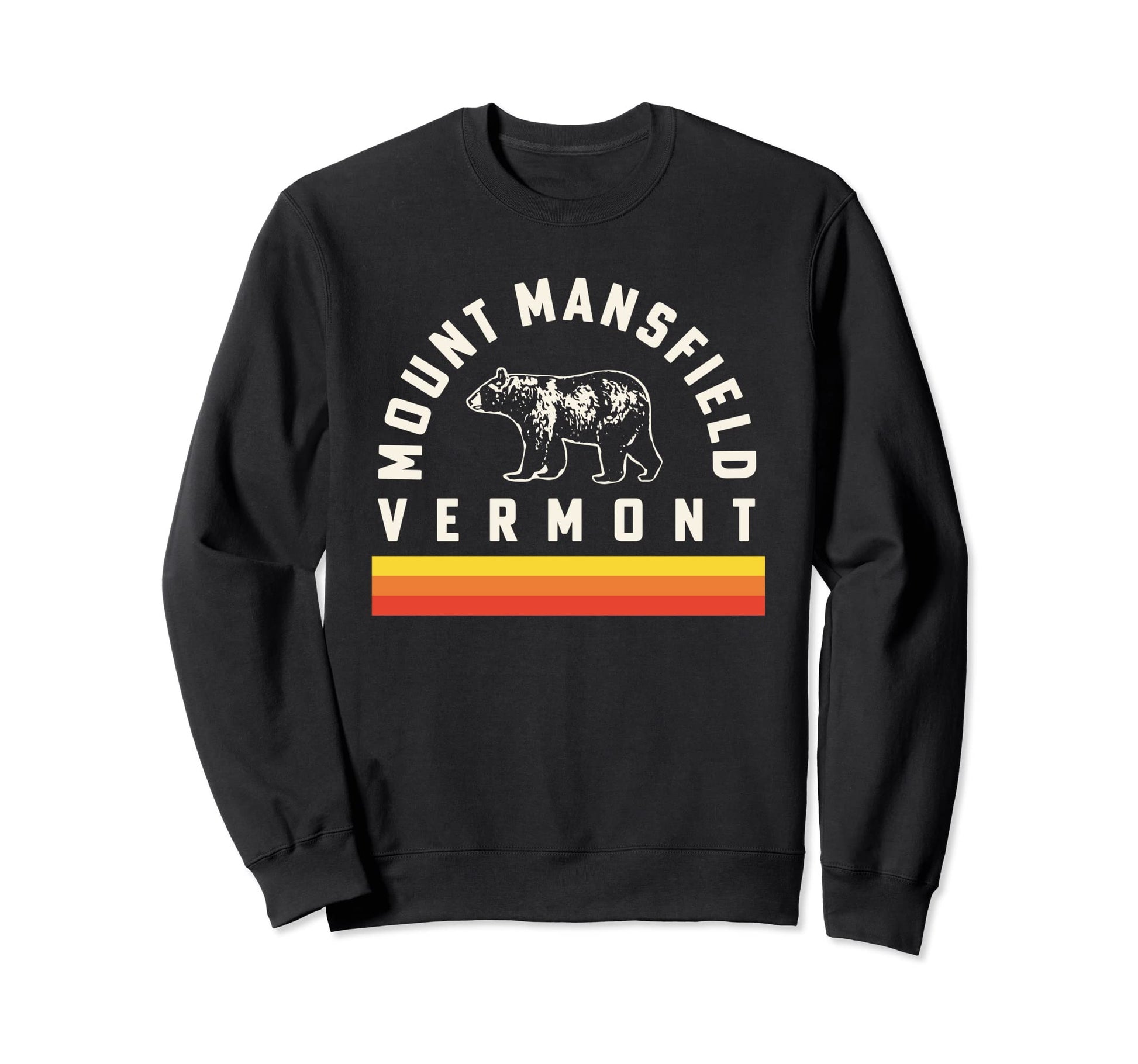 Mount Mansfield Vermont Souvenir Sweatshirt - Trendy Graphic Men Women - T-Shirt, Sweatshirt, Hoodie