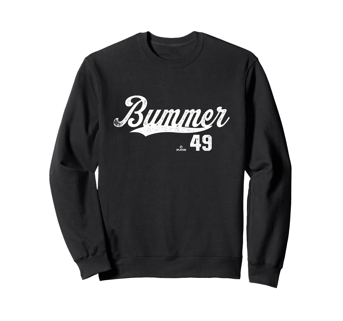 Distressed Swoosh Aaron Bummer Sweatshirt - Novelty Apparel Men Women - T-Shirt, Sweatshirt, Hoodie