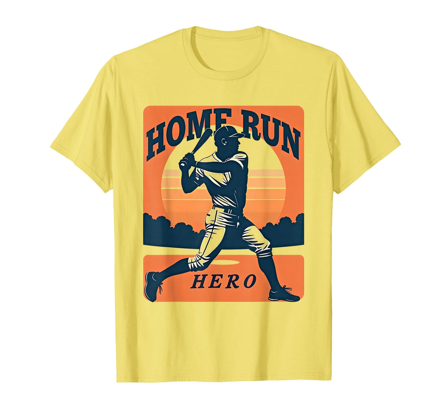 Home Run Hero Softball Dad T-Shirt - Minimalist Print Unisex - T-Shirt, Sweatshirt, Hoodie