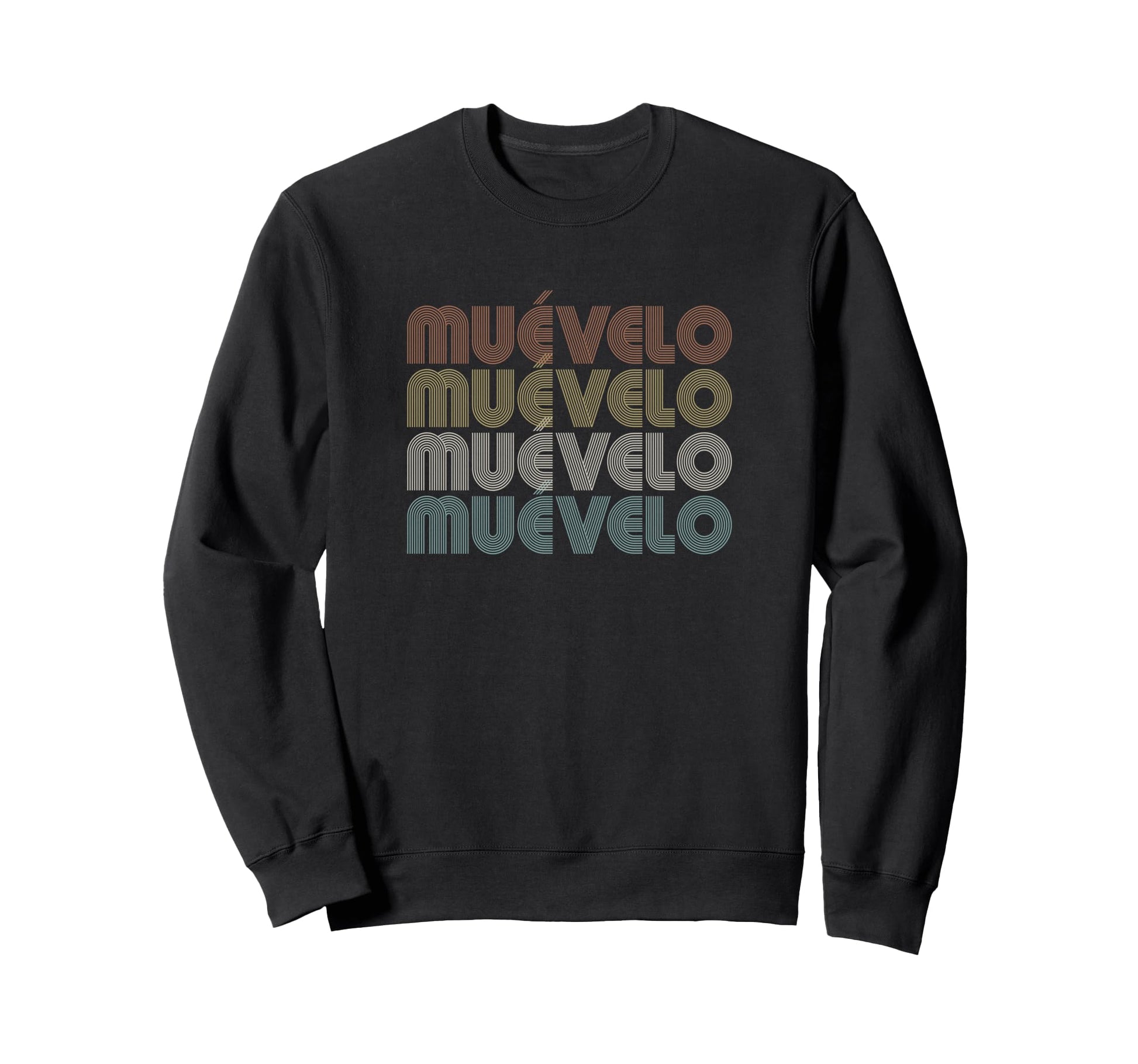 Mu Velo Vibes Typography Dancing Sweatshirt - Aesthetic Graphic Unisex - T-Shirt, Sweatshirt, Hoodie