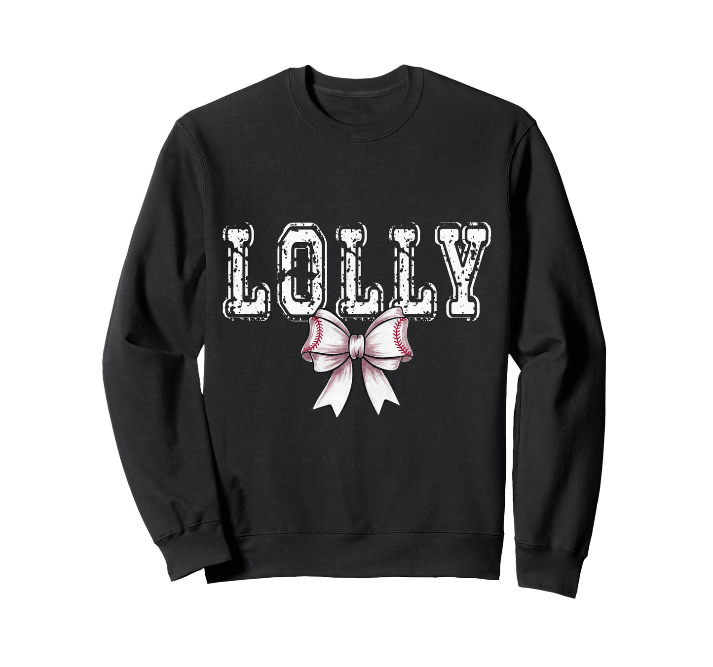 Coquette Baseball Lolly Spirit Sweatshirt - Streetwear Style for Adults - T-Shirt, Sweatshirt, Hoodie