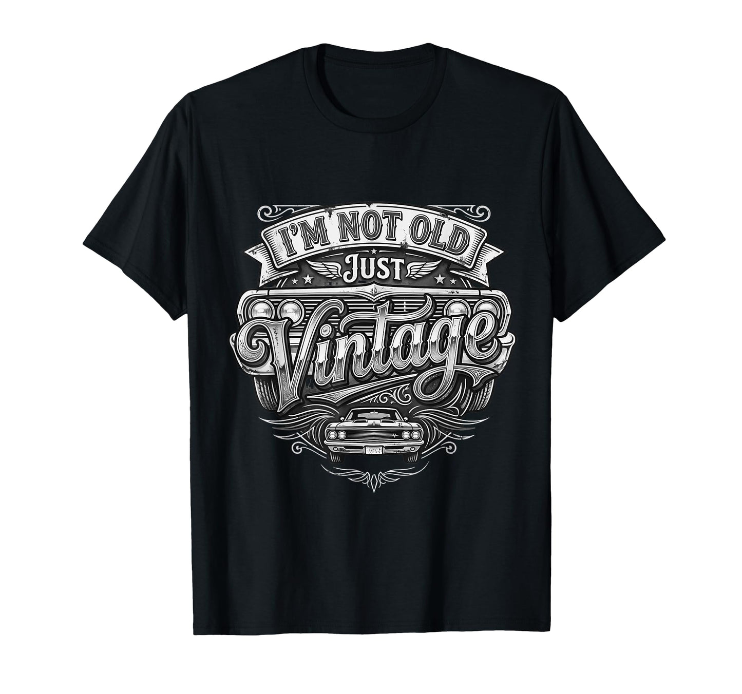 Not Old Just Funny Car Sweatshirt - Fun Novelty Design Men Women - T-Shirt, Sweatshirt, Hoodie