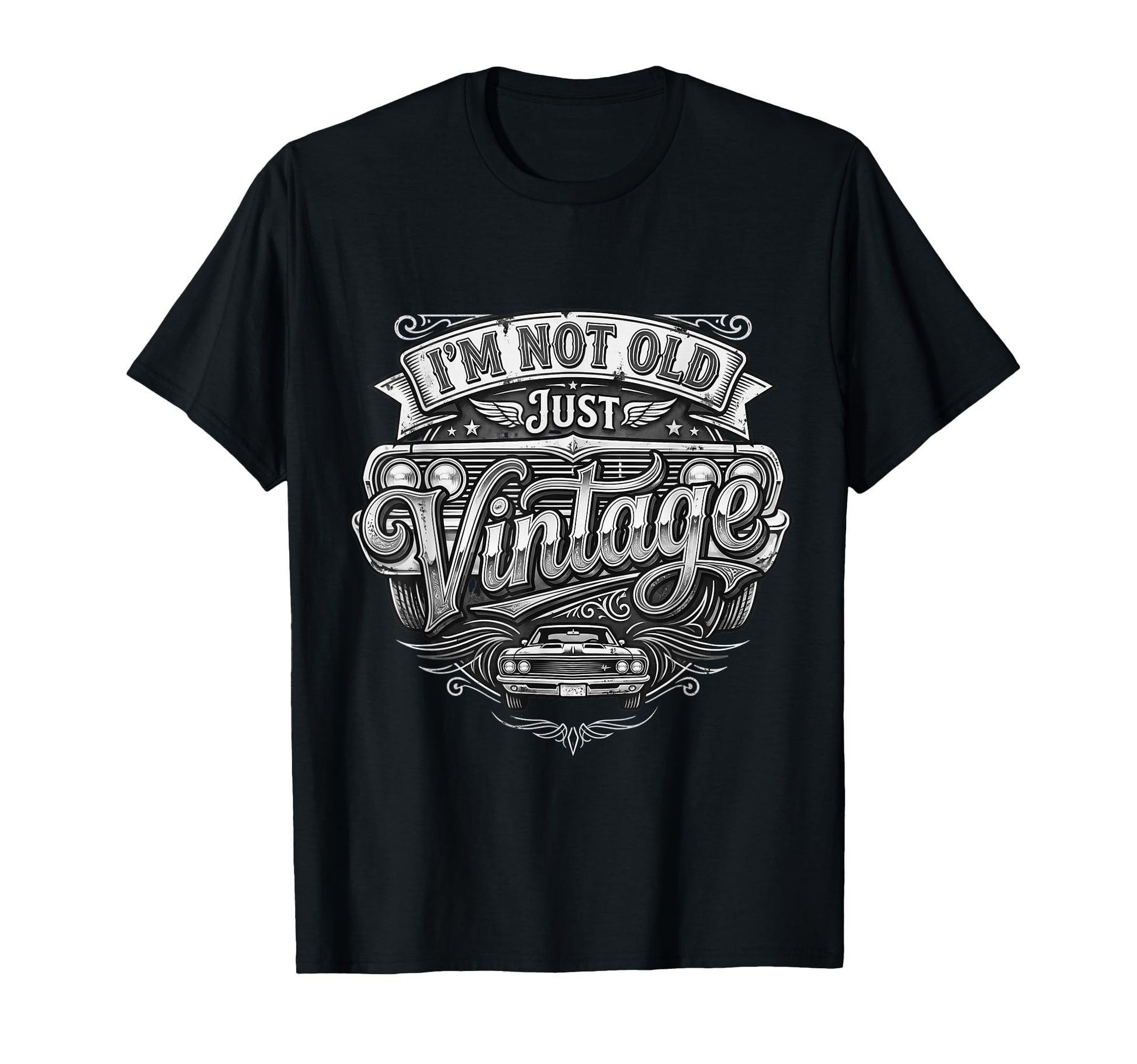 Not Old Just Funny Car Sweatshirt - Fun Novelty Design Men Women - T-Shirt, Sweatshirt, Hoodie