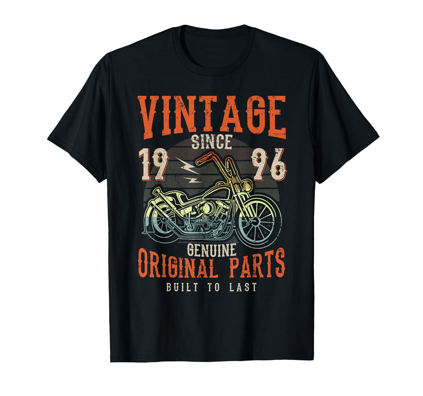 30Th Birthday 1996 Motorcycle Chopper T-Shirt - Casual Everyday Wear Unisex - T-Shirt, Sweatshirt, Hoodie