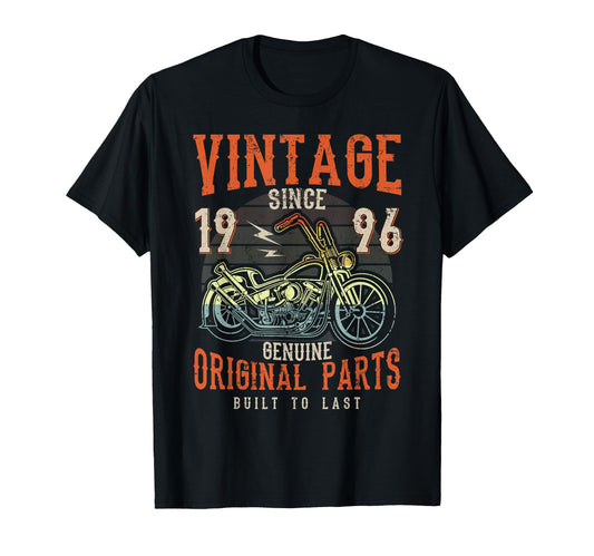 30Th Birthday 1996 Motorcycle Chopper T-Shirt - Casual Everyday Wear Unisex - T-Shirt, Sweatshirt, Hoodie