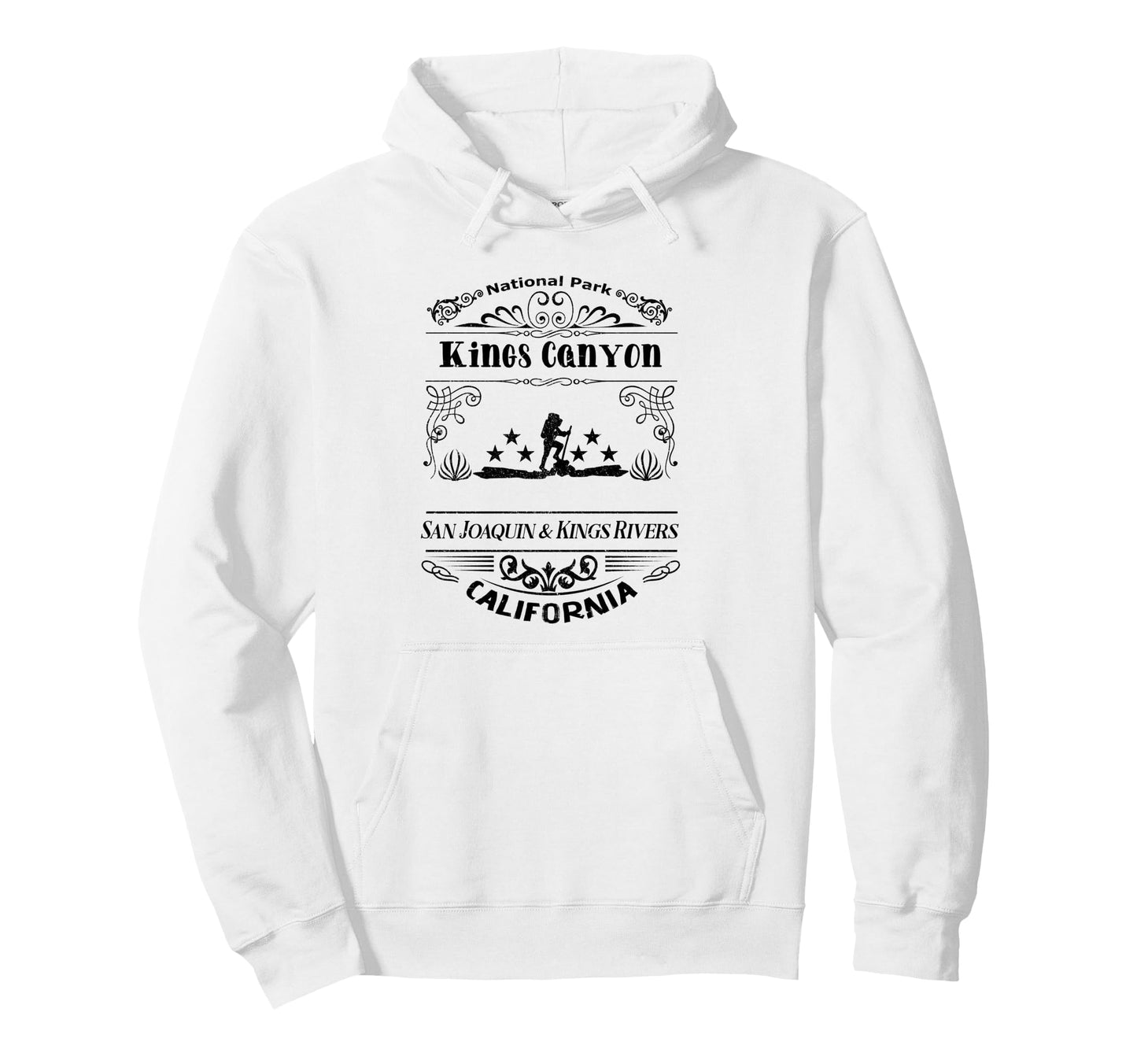 Kings Canyon National Park California Hoodie - Trendy Graphic Men Women - T-Shirt, Sweatshirt, Hoodie