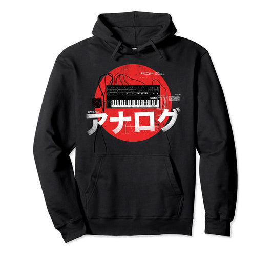 80S Japanese Vaporwave Synthwave Analog Hoodie - Minimalist Print Unisex - T-Shirt, Sweatshirt, Hoodie