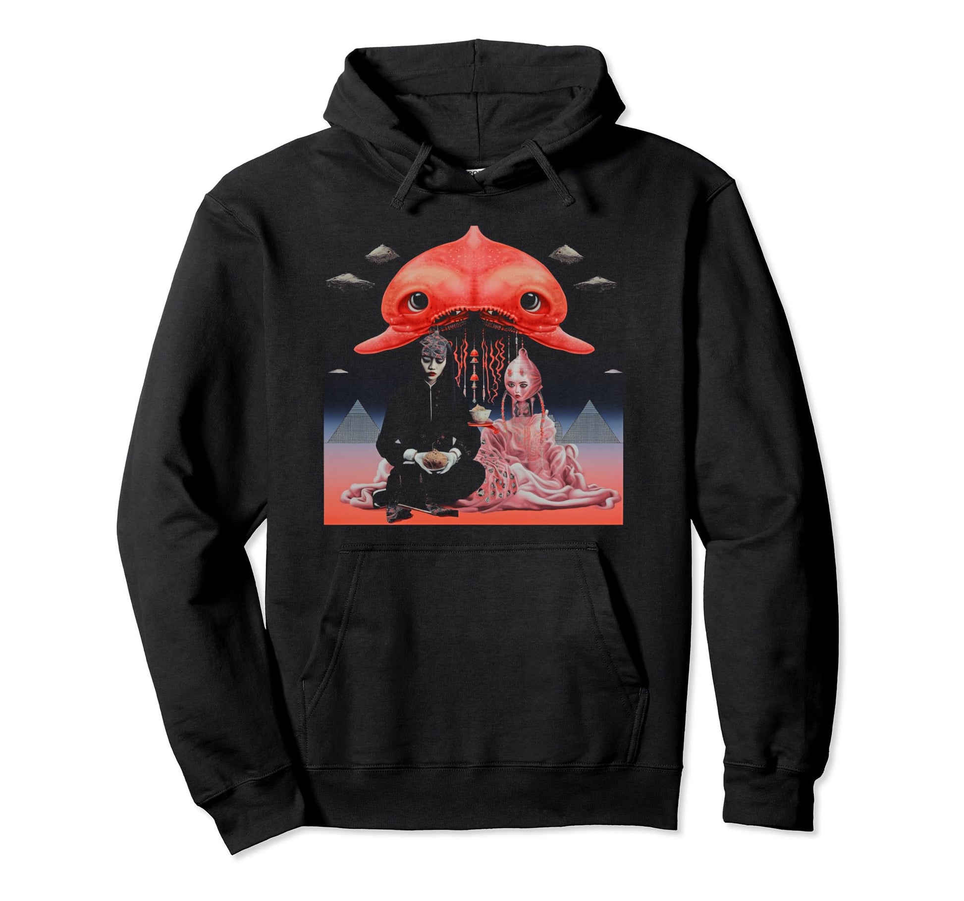 Japanese Y2K Aesthetic Surreal Tokyo Hoodie - Unique Graphic Men Women - T-Shirt, Sweatshirt, Hoodie